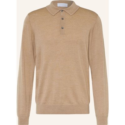 Baldessarini Strick-Poloshirt Manteo beige