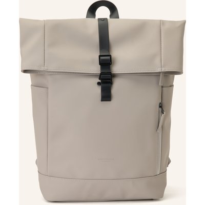 Gaston Luga Rucksack Spläsh Mit Laptop-Fach beige