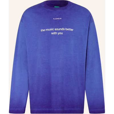 Flâneur Longsleeve blau