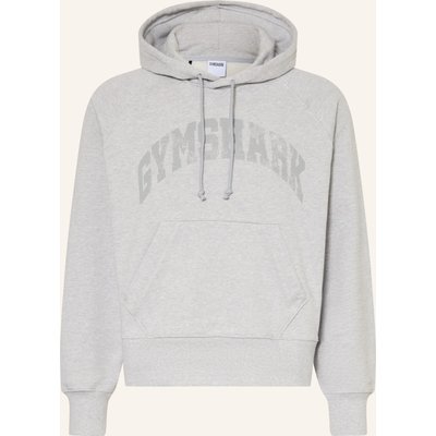 Gymshark Hoodie Rest Day Retro Collegiate grau