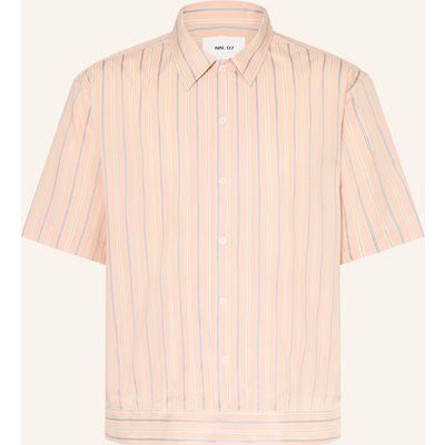 Nn.07 Kurzarm-Hemd Reed Comfort Fit rosa
