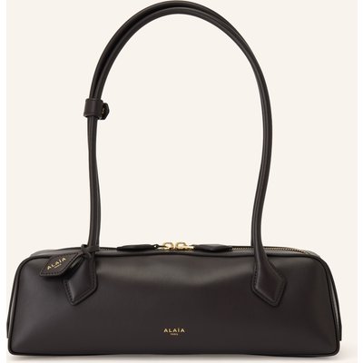 Alaïa Schultertasche Le Teckel Medium braun