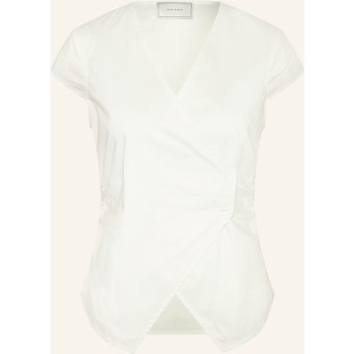 Neo Noir Bluse Fidi In Wickeloptik weiss