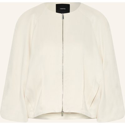 Someday Satinblouson Nolene Mit 3/4-Arm beige