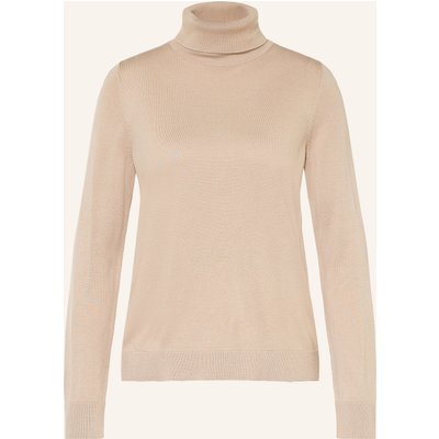 Comma Rollkragenpullover beige