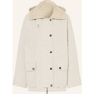 Brunello Cucinelli Jacke Im Materialmix beige