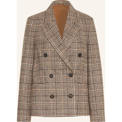 Brunello Cucinelli Blazer Mit Alpaka braun