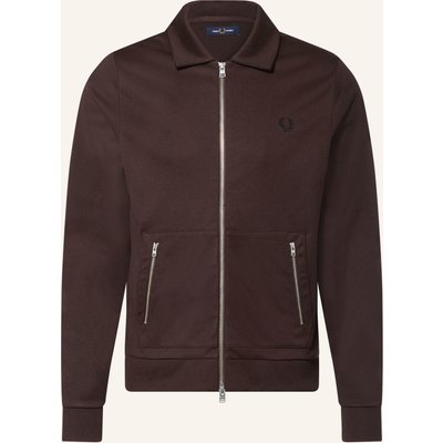 Fred Perry Trainingsjacke Mit Galonstreifen braun