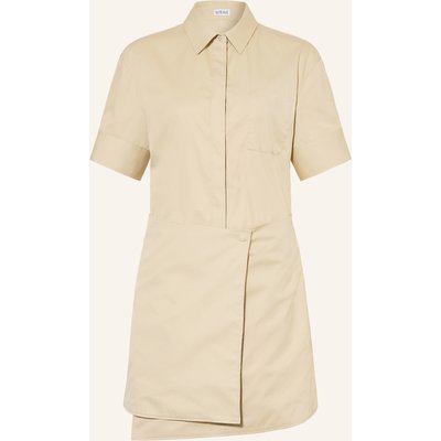 Loewe Hemdblusenkleid beige