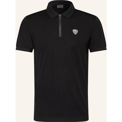 ea7 Emporio Armani Jersey-Poloshirt Train schwarz