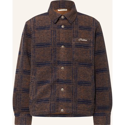 Prohibited Flanell-Overjacket Back Again braun