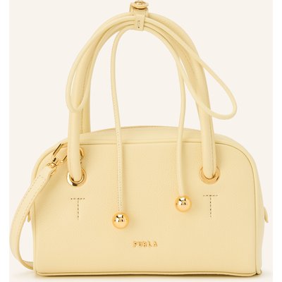 Furla Umhängetasche Poppy Dome Mini gelb