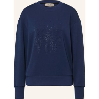 Mos Mosh Shirt Mmneve Rhino Mit Schmucksteinen blau