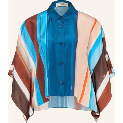 Fendi Hemdbluse Aus Seide rosa
