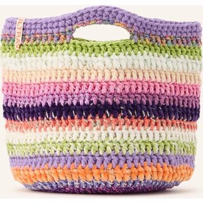 Ultraviolhat Handtasche Rviera Mit Glitzergarn pink
