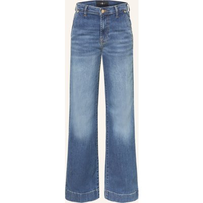 7 For All Mankind Flared Jeans Modern Dojo blau