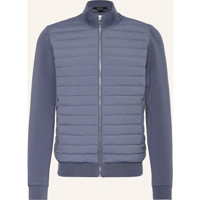 Reiss Blouson Freddie Im Materialmix blau