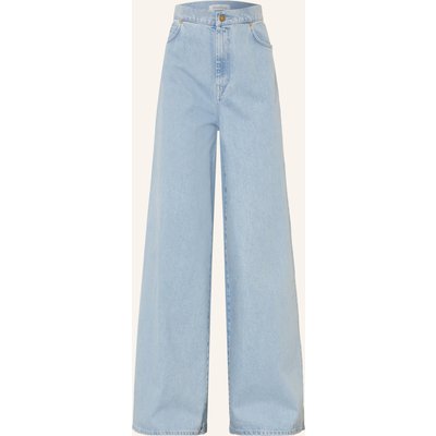 Max Mara Wide Leg Jeans Affari blau