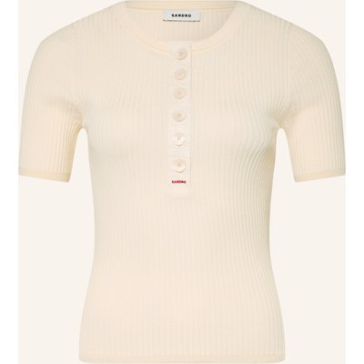 Sandro Strickshirt weiss