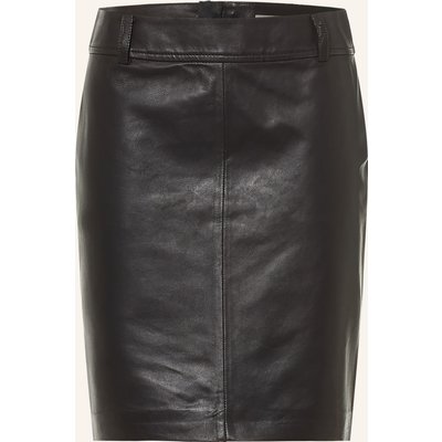 Marc O'polo Lederrock schwarz