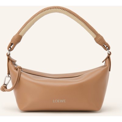 Loewe Schultertasche Cala Mini braun
