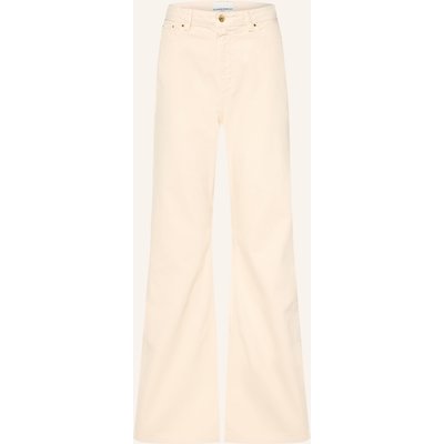 Claudie Pierlot Wide Leg Jeans beige