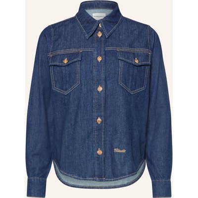 Claudie Pierlot Jeansbluse blau