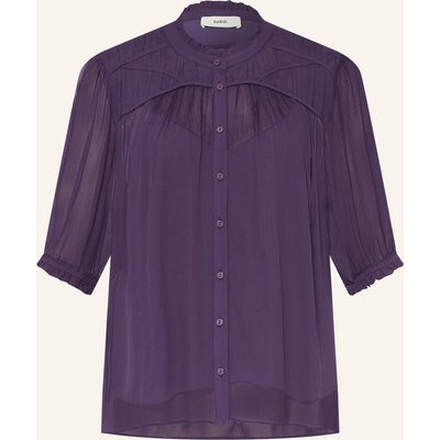 Ba&Sh Bluse Olie Mit Rüschen lila