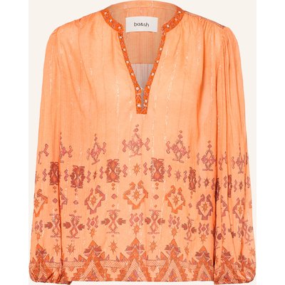 Ba&Sh Blusenshirt Zato Mit Glitzergarn orange