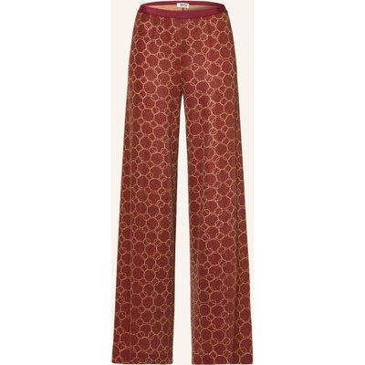 Siyu Jerseyhose Mit Glitzergarn rot