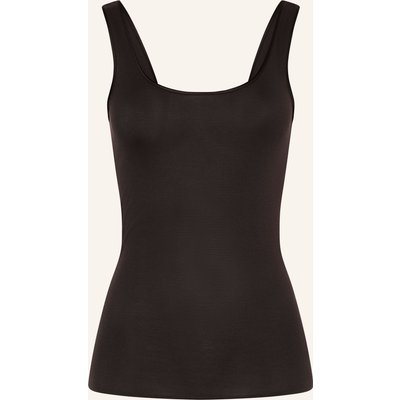 Hanro Top Cotton Seamless braun