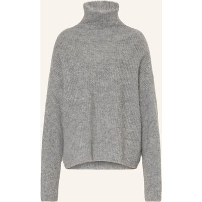 By Aylin Koenig Pullover Mara Mit Alpaka grau