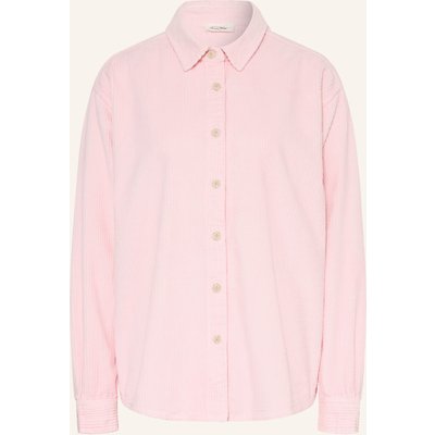 American Vintage Cord-Overshirt Padow rosa