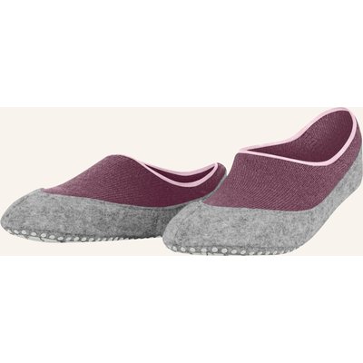 Falke Stoppersocken Cosyshoe Aus Merinowolle lila