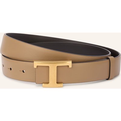 Tod's Ledergürtel Zum Wenden braun