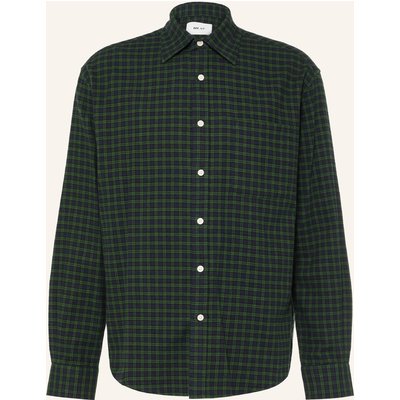 Nn.07 Flanellhemd Deon Comfort Fit gruen