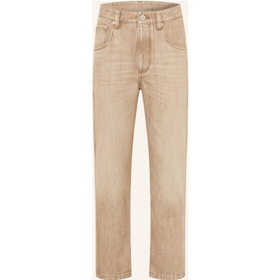 Brunello Cucinelli Straight Jeans beige
