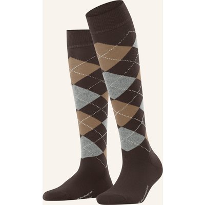 Burlington Kniestrümpfe Marylebone grau