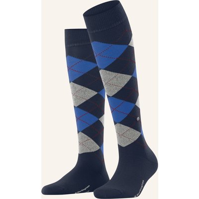 Burlington Kniestrümpfe Marylebone blau