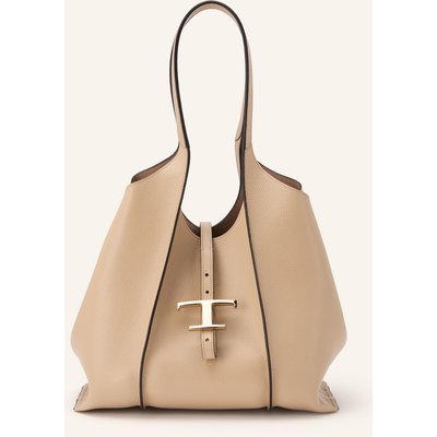 Tod's Beuteltasche Mit Pouch beige