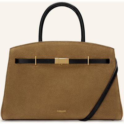 Demellier Handtasche The Hudson braun