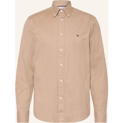 Tommy Hilfiger Flanellhemd Regular Fit beige