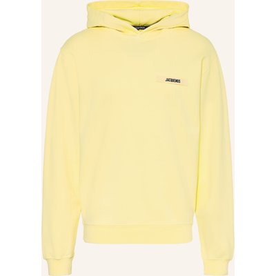 Jacquemus Hoodie Le Hoodie Gros Grain gelb