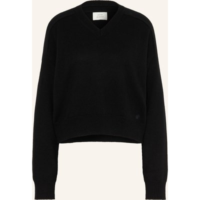 Loulou De Saison Cashmere-Pullover Anzor schwarz