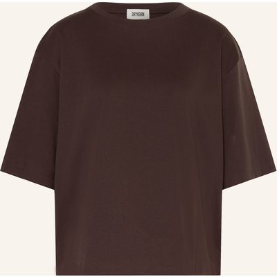 Drykorn Oversized-Shirt Pinara braun