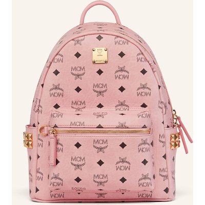 Mcm Rucksack Stark Small Mit Nieten rosa