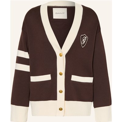Gant Strickjacke braun