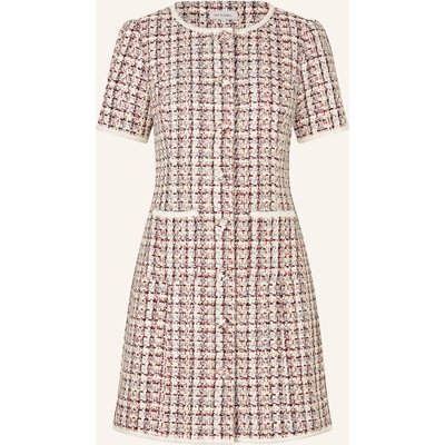 Dea Kudibal Tweed-Kleid Almiadea Mit Glitzergarn weiss