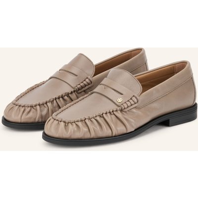 Boss Penny-Loafer Lycia braun