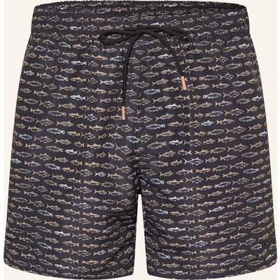 Boss Badeshorts Danio schwarz
